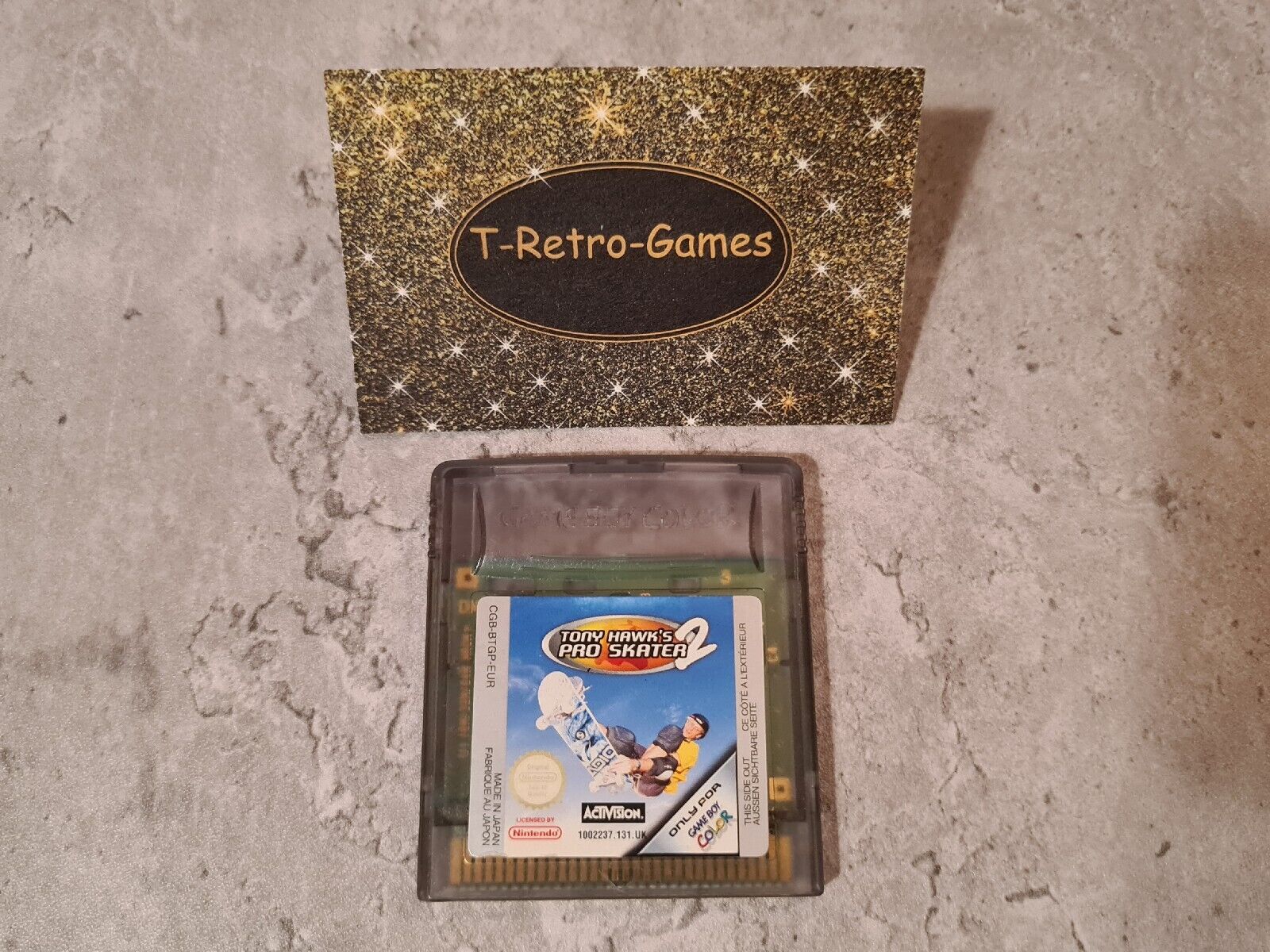 Nintendo Game Boy Color Tony Hawk's Pro Skater 2 EUR Modul - T-Retro-Games 