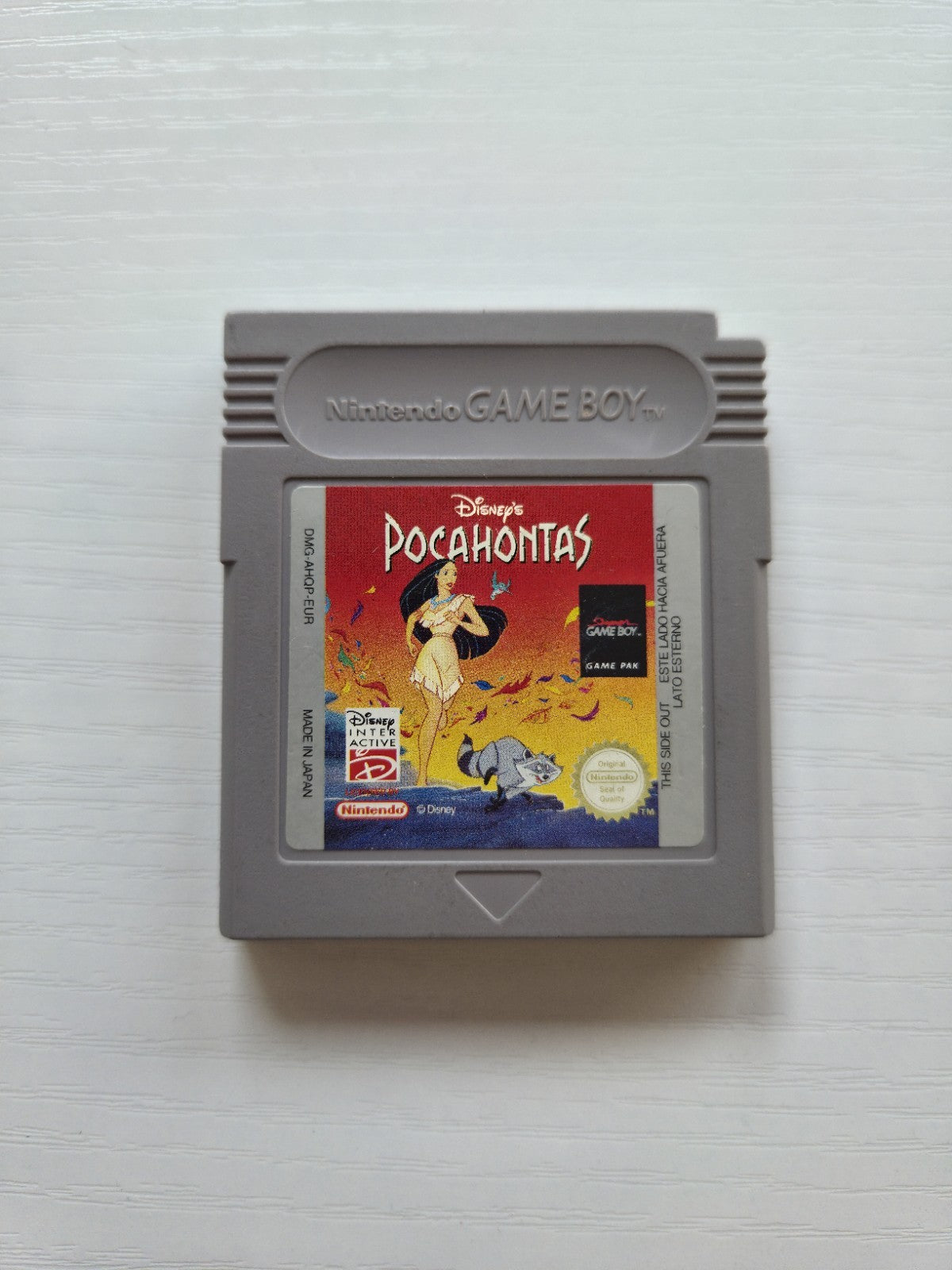 Nintendo Gameboy Classic Spiel Disney's Pocahontas Modul EUR