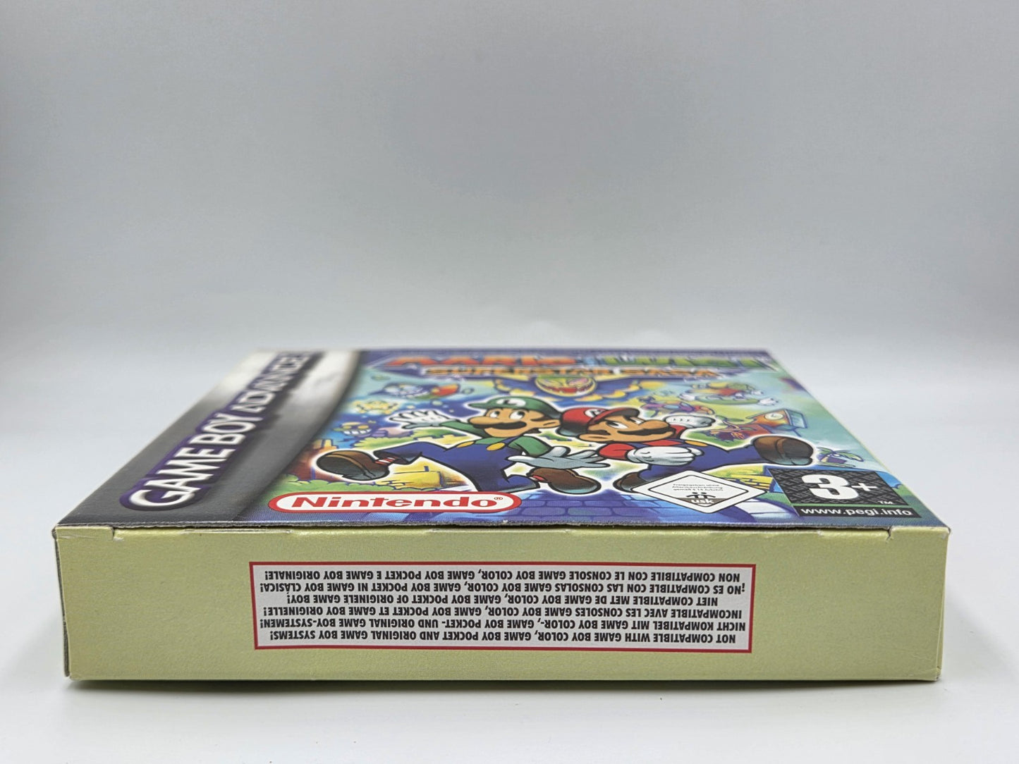 Nintendo Game Boy Advance Mario & Luigi Superstar Saga mit OVP und Anleitung EUR