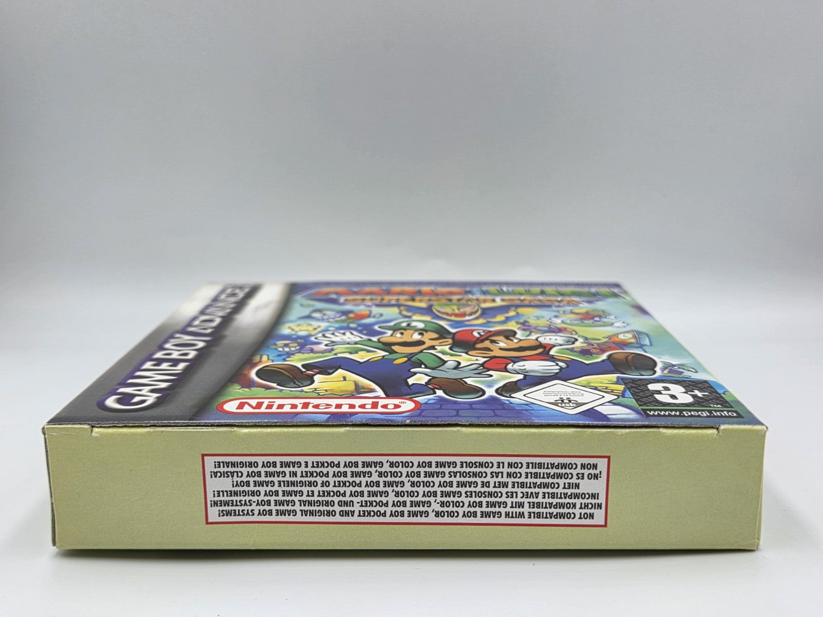 Nintendo Game Boy Advance Mario & Luigi Superstar Saga mit OVP und Anleitung EUR