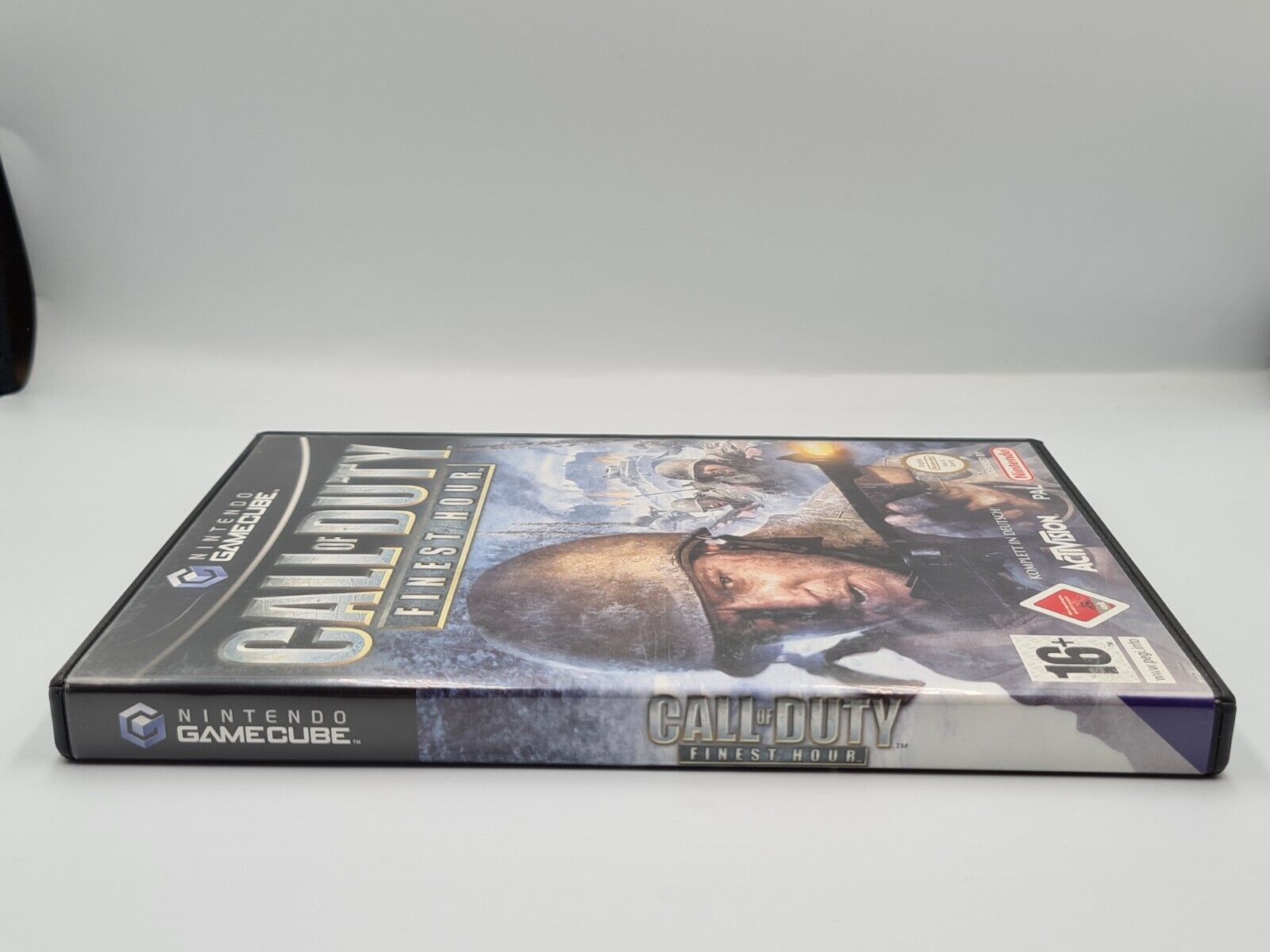 Nintendo GameCube Call of Duty Finest Hour mit OVP und Anleitung NOE - T-Retro-Games 