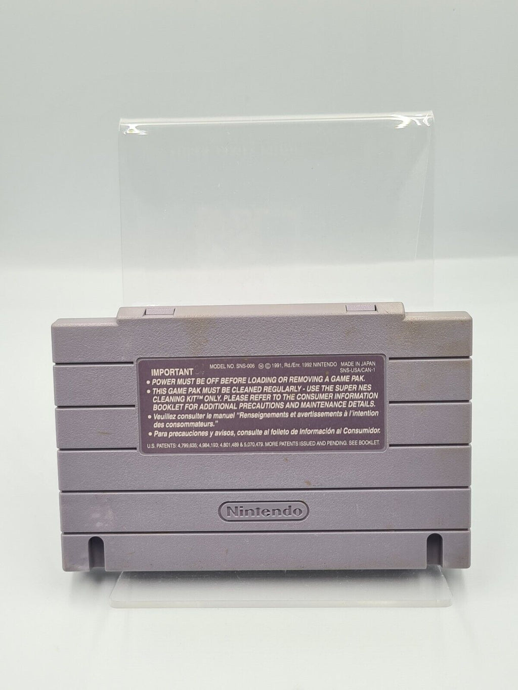 SNES Super Nintendo Super James Pond NTSC USA Modul - T-Retro-Games 