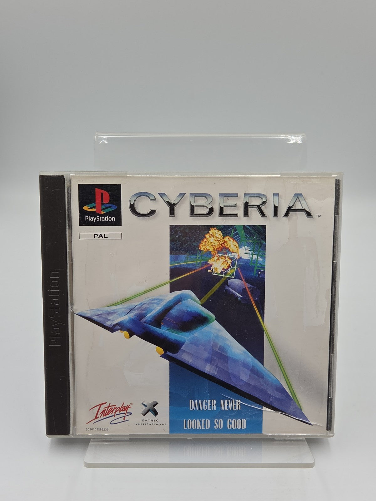 PS1 Playstation 1 Spiel Cyberia mit OVP und Anleitung Multilingual