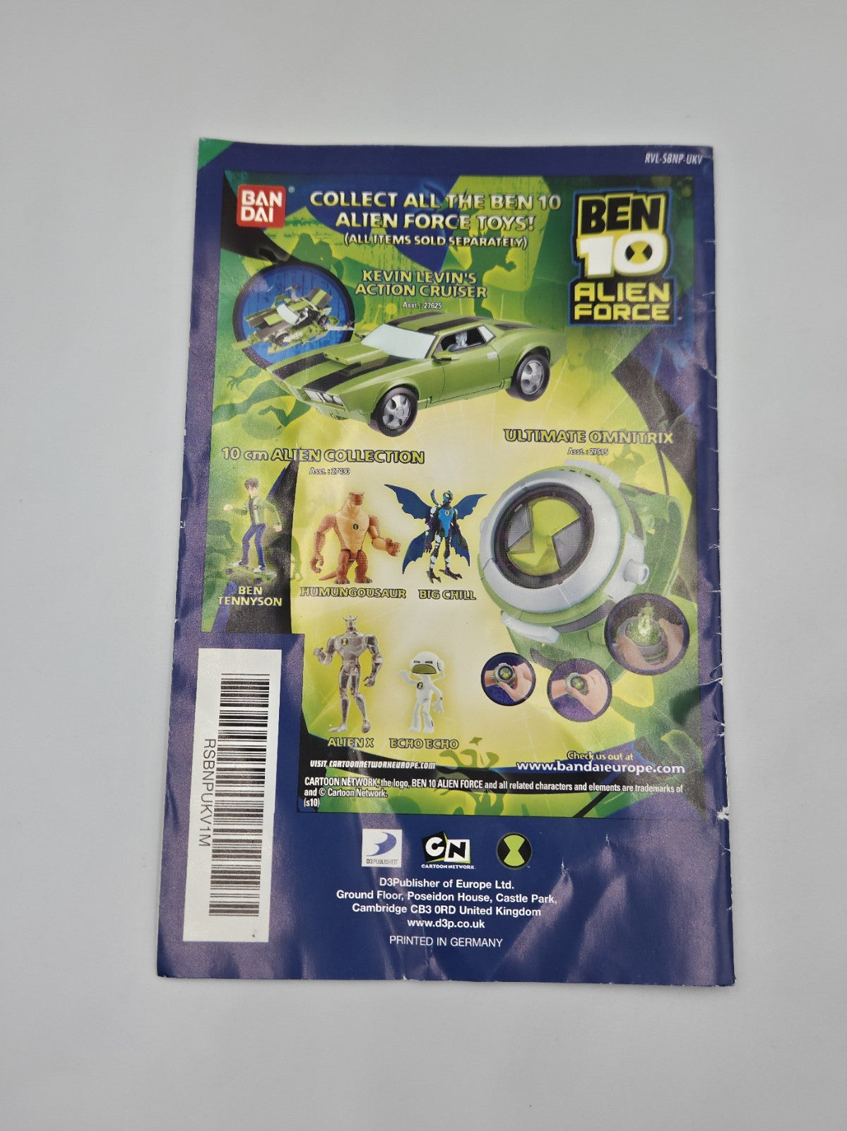 Nintendo Wii Spiel Ben 10 Alien Force Vilgax Attacks mit OVP und Anleitung UKV