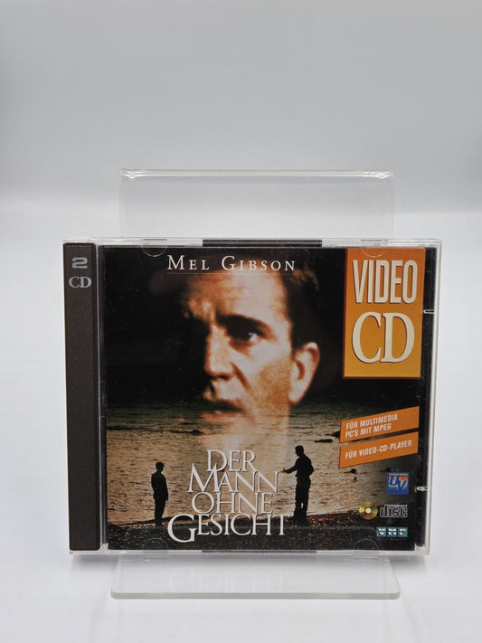 Philips CD-i Video CD Der Mann ohne Gesicht 2 Discs