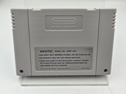 SNES Super Nintendo U.N. Squadron Modul FAH