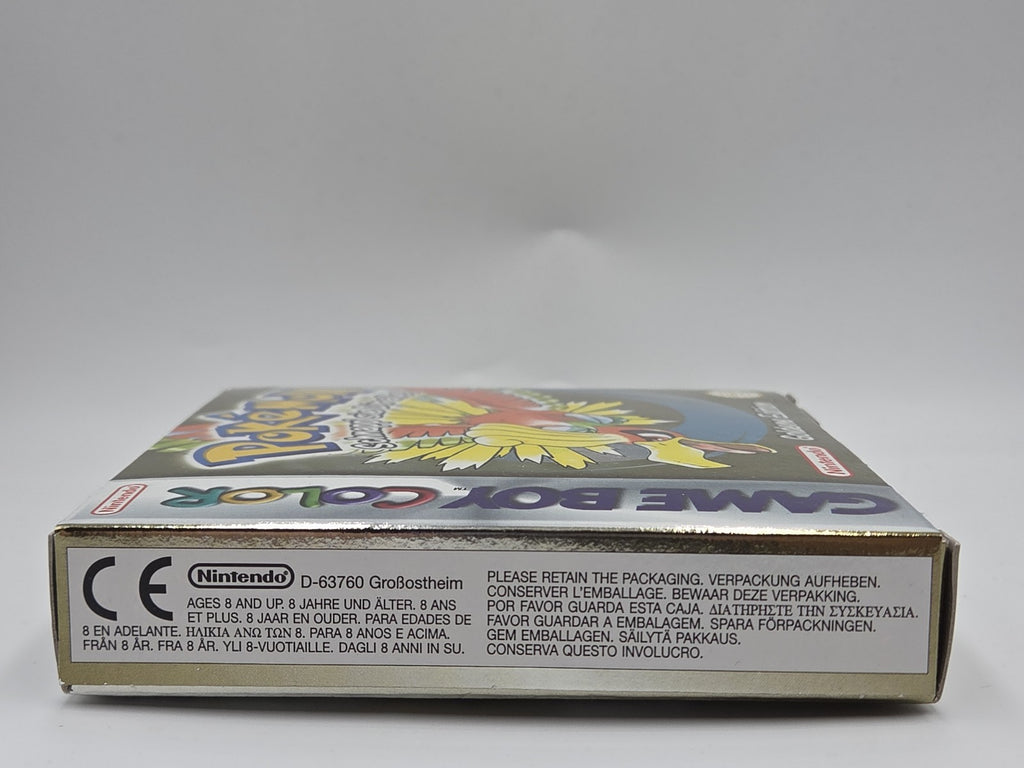 Nintendo Game Boy Color Spiel Pokemon Goldene Edition mit OVP und Anleitung NOE