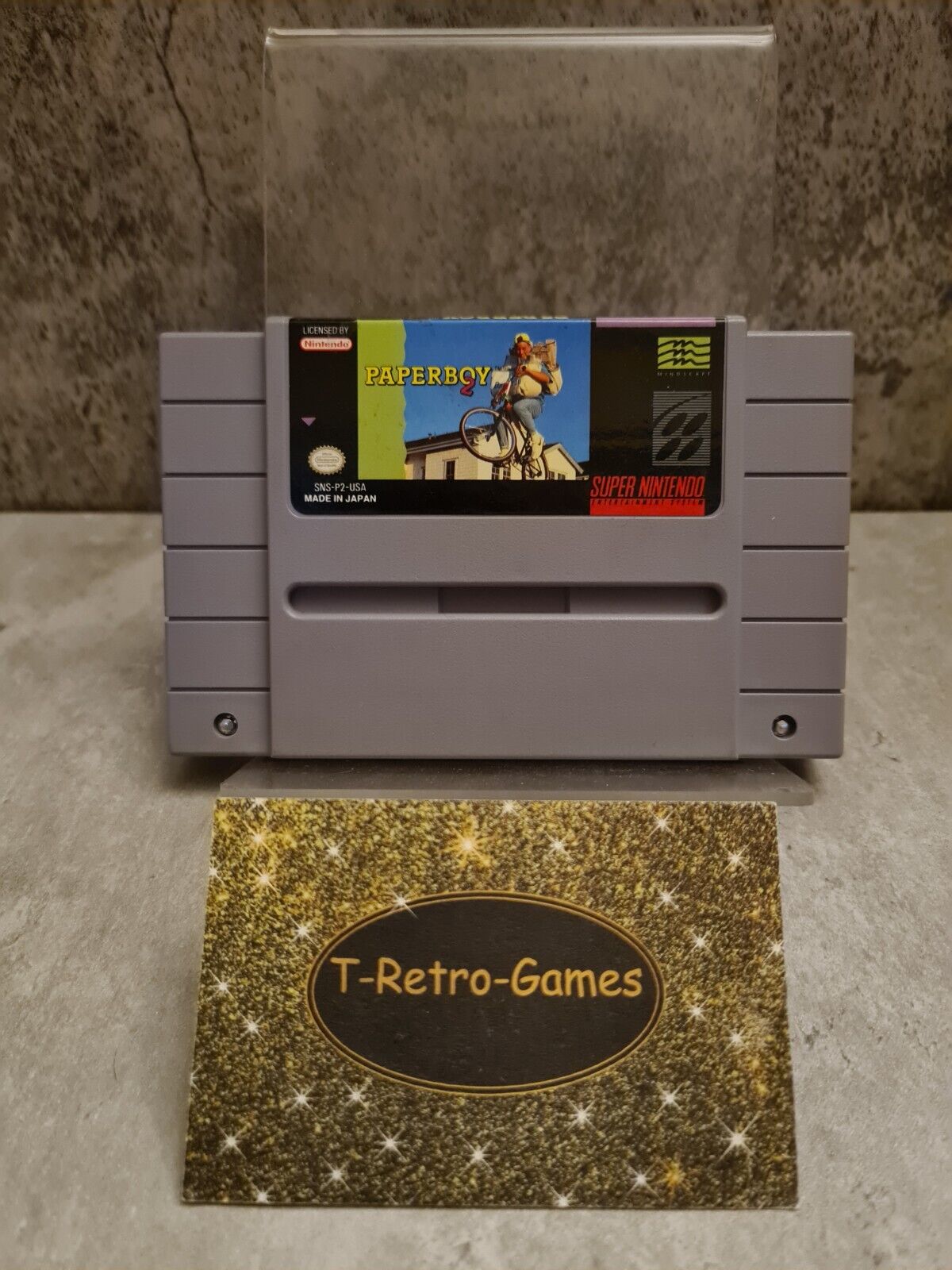 SNES Super Nintendo Paperboy 2 NTSC USA Modul - T-Retro-Games 