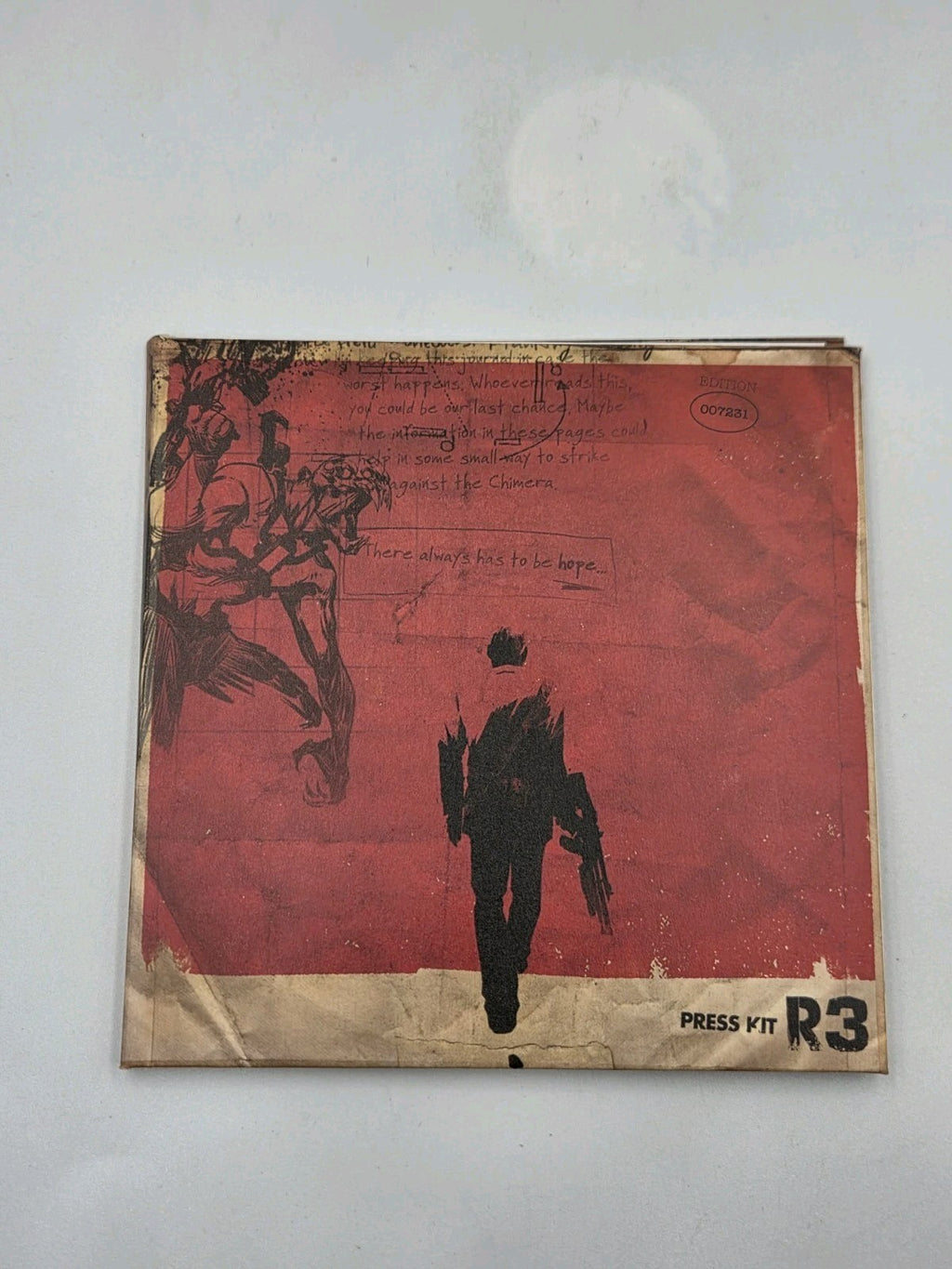 PS3 Playstation 3 R3 Resistance 3 Press Kit Edition 007231 Limited Edition