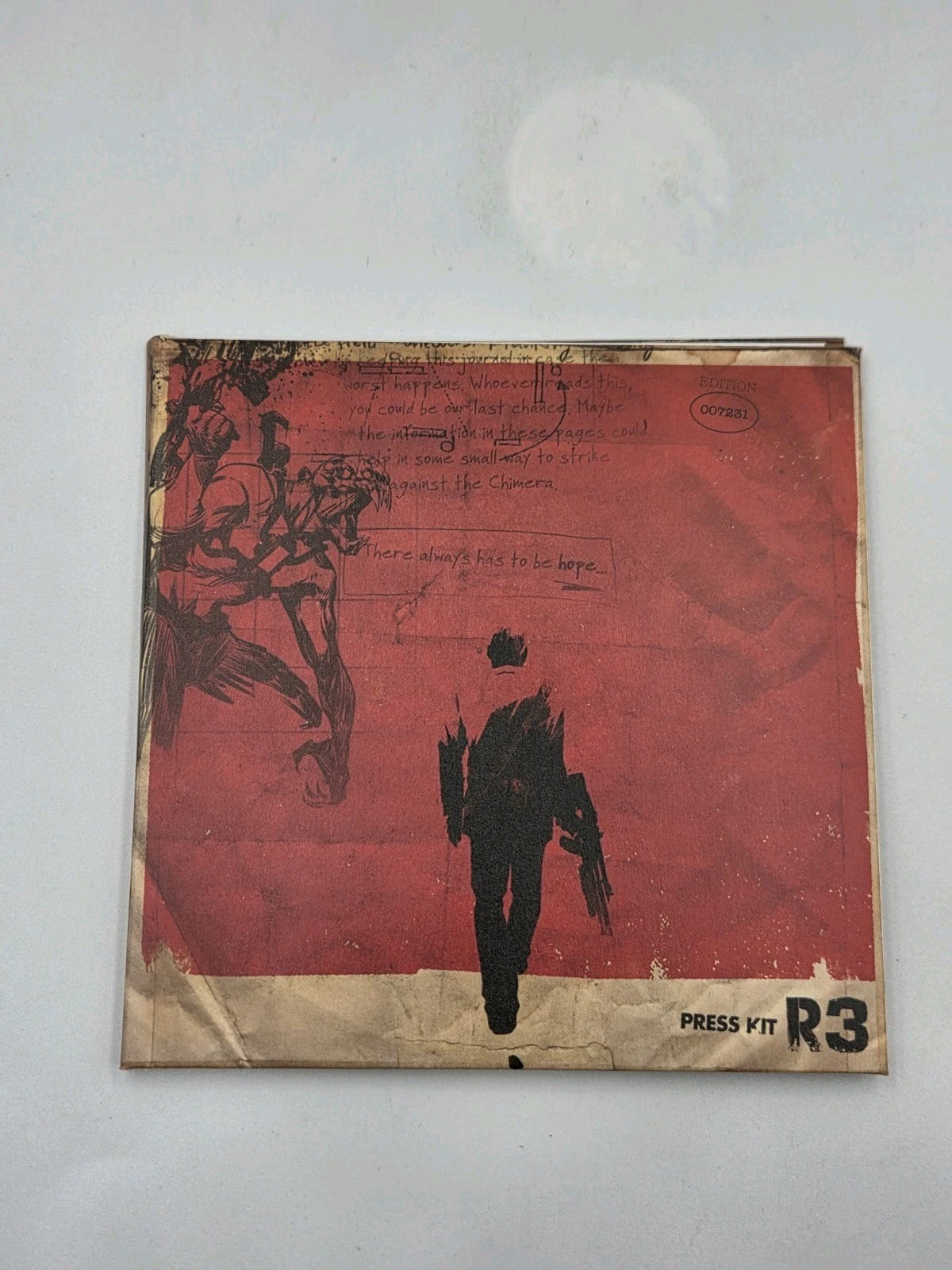 PS3 Playstation 3 R3 Resistance 3 Press Kit Edition 007231 Limited Edition