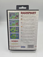 Sega Master System Spiel Rampart mit OVP und Anleitung Multi Language 
