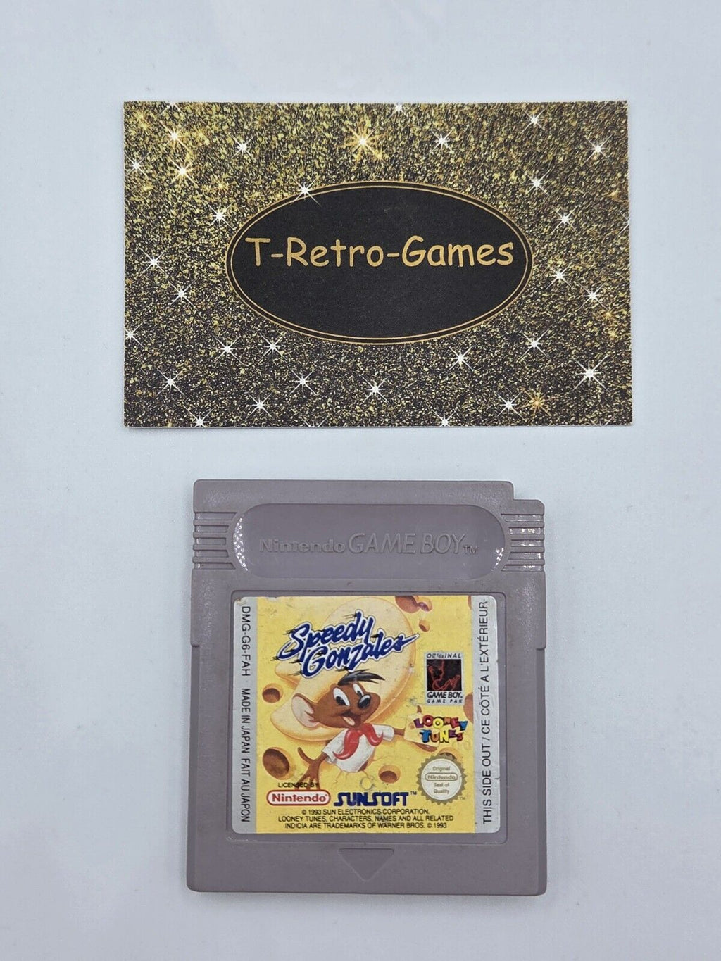 Nintendo Game Boy Classic Spiel Speedy Gonzales Modul FAH - T-Retro-Games 