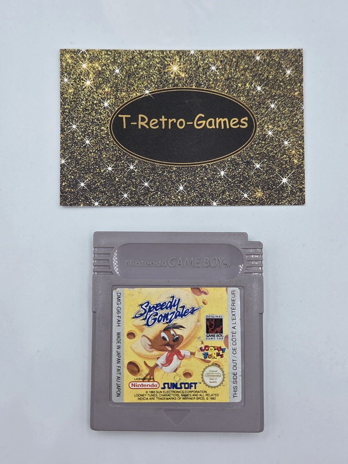 Nintendo Game Boy Classic Spiel Speedy Gonzales Modul FAH - T-Retro-Games 