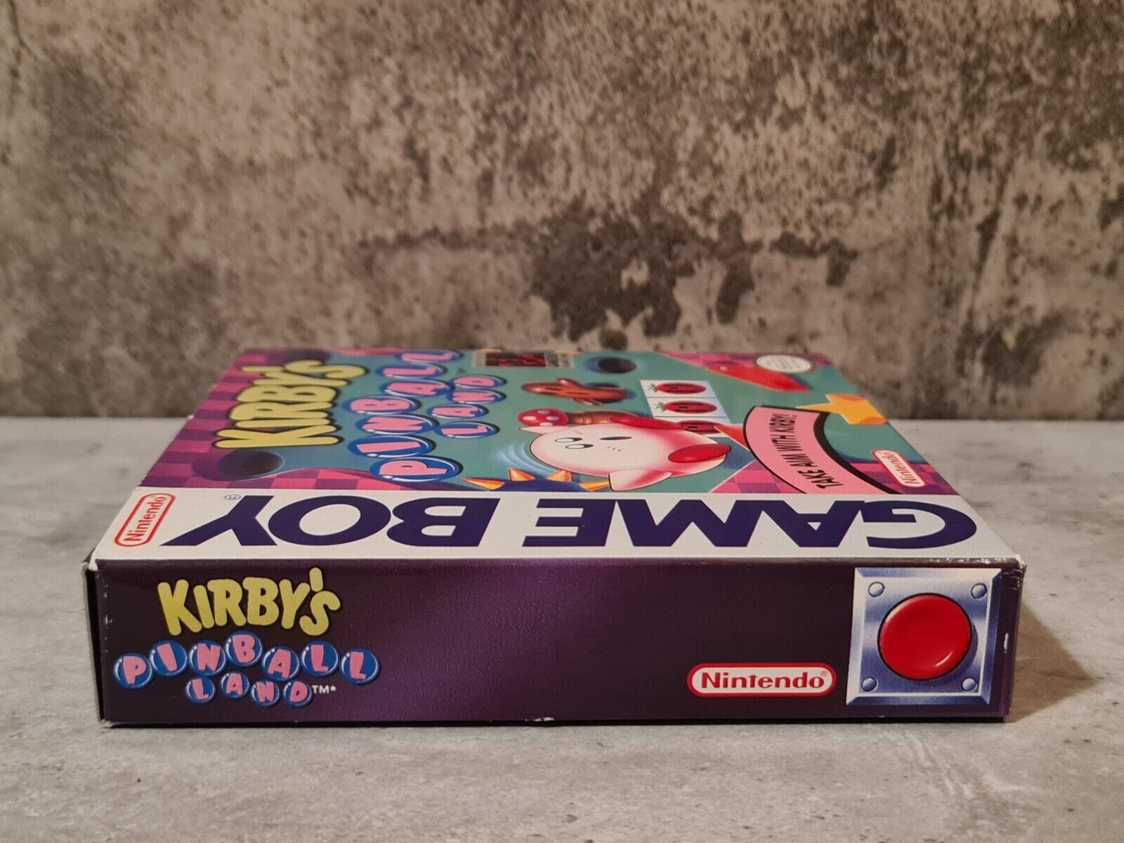 Nintendo Game Boy Classic Spiel Kirby's Pinball Land mit OVP und Anleitung USA - T-Retro-Games 