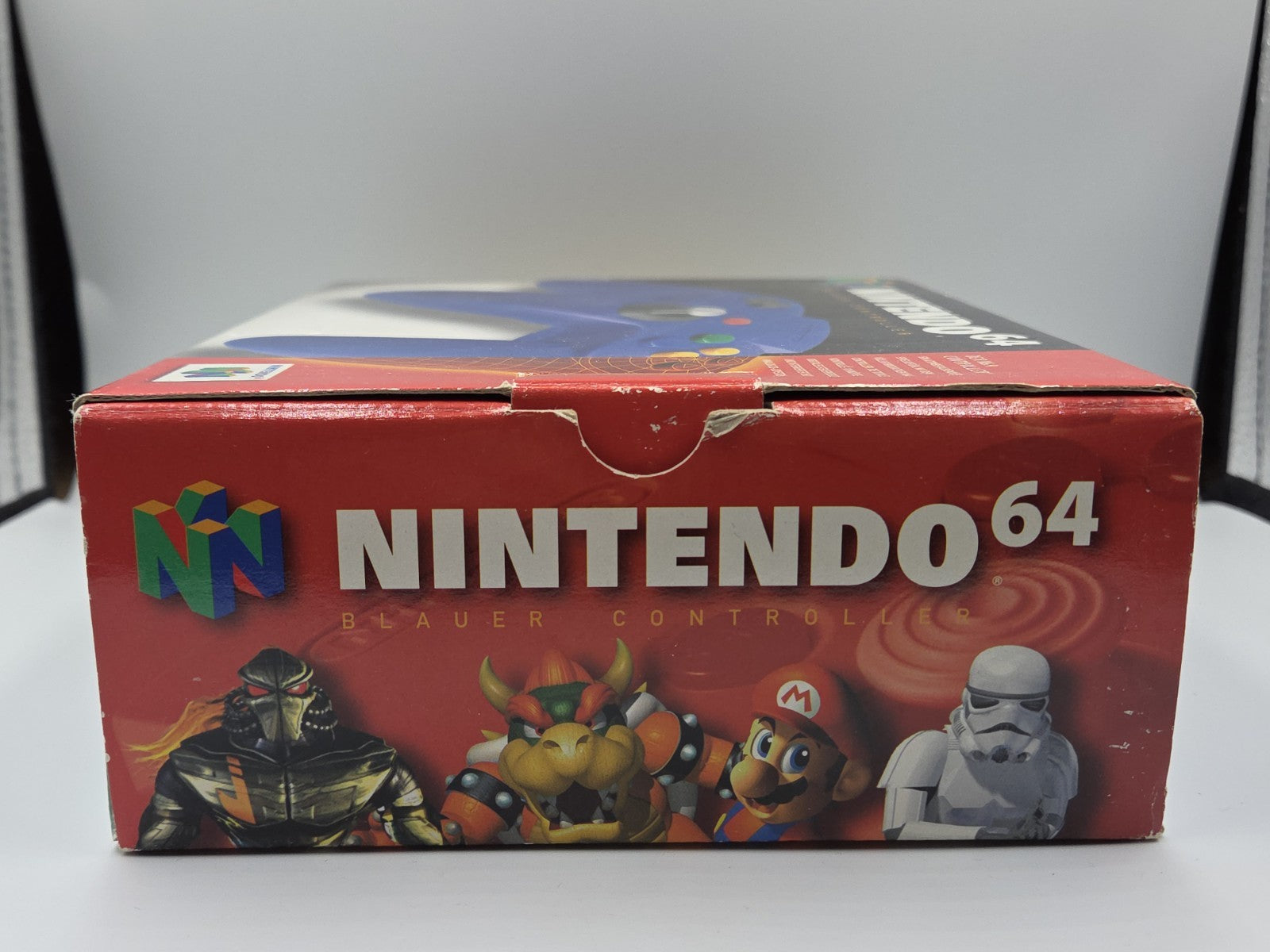 N64 Nintendo 64 Controller Joystick Blau Blue OVP EUR