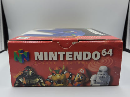 N64 Nintendo 64 Controller Joystick Blau Blue OVP EUR