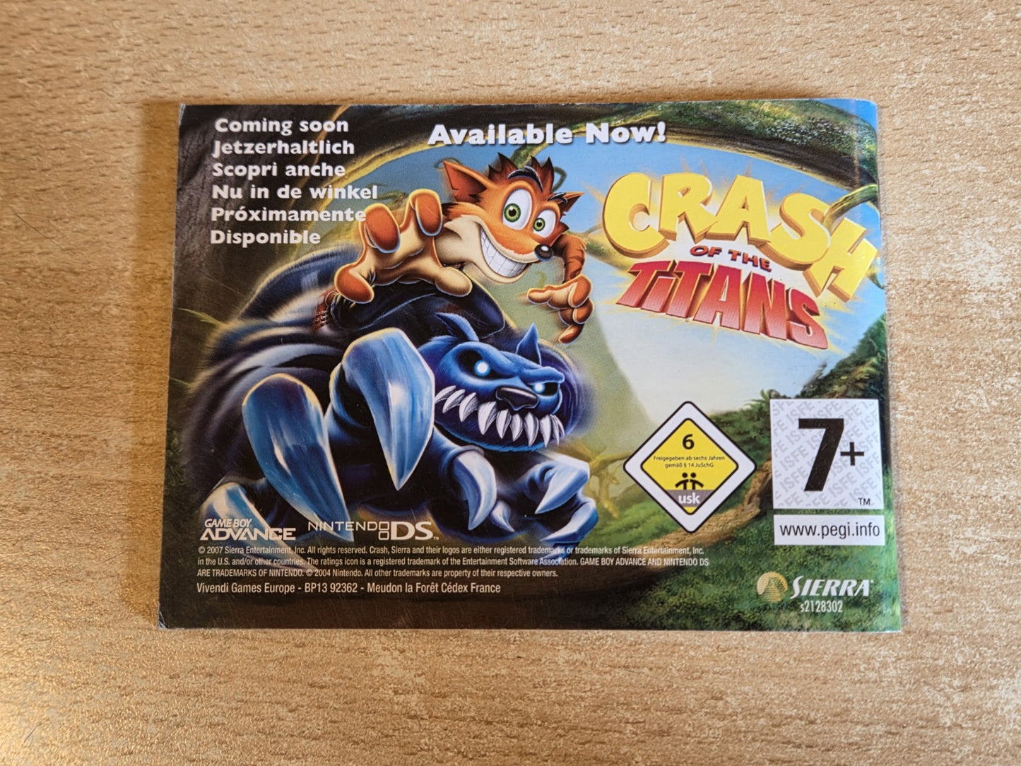 Nintendo Game Boy Advance The Legend of Spyro Eternal Night Spielanleitung EUR