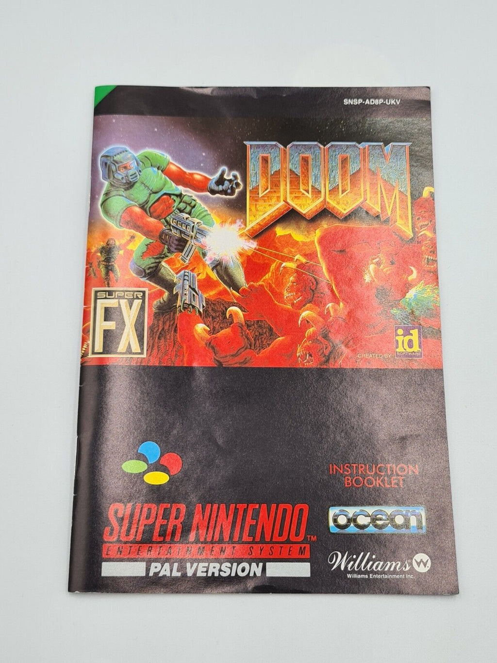 SNES Super Nintendo Doom mit OVP und Anleitung UKV - T-Retro-Games 