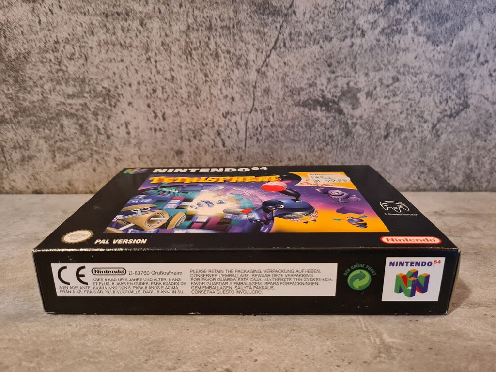 N64 Nintendo 64 Tetrisphere mit OVP und Anleitung NOE - T-Retro-Games 