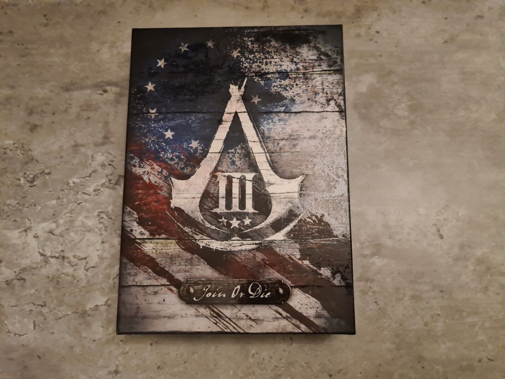 XBOX360 Assasin's Creed III Join or Die Limited Edition OVP - T-Retro-Games 