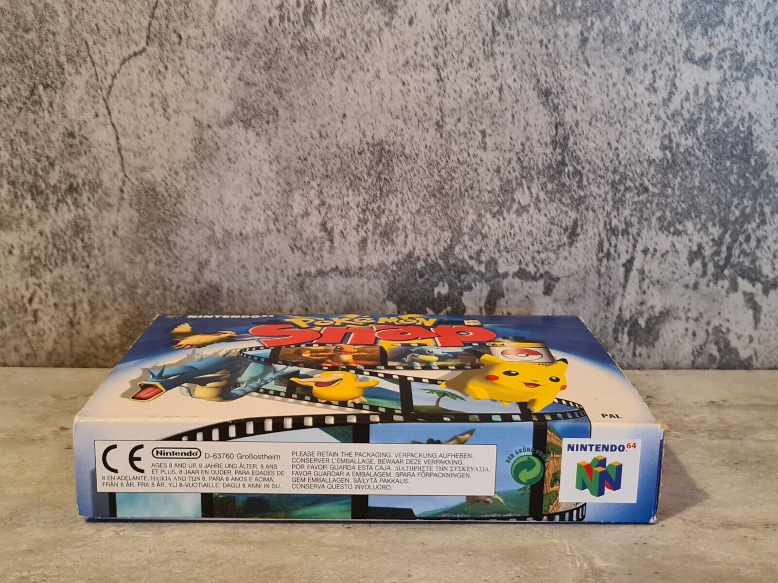 N64 Nintendo 64 Pokemon Snap mit OVP und Anleitung NOE - T-Retro-Games 