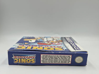 Nintendo Game Boy Advance Spiel Sonic Advance mit OVP und Anleitung HOL