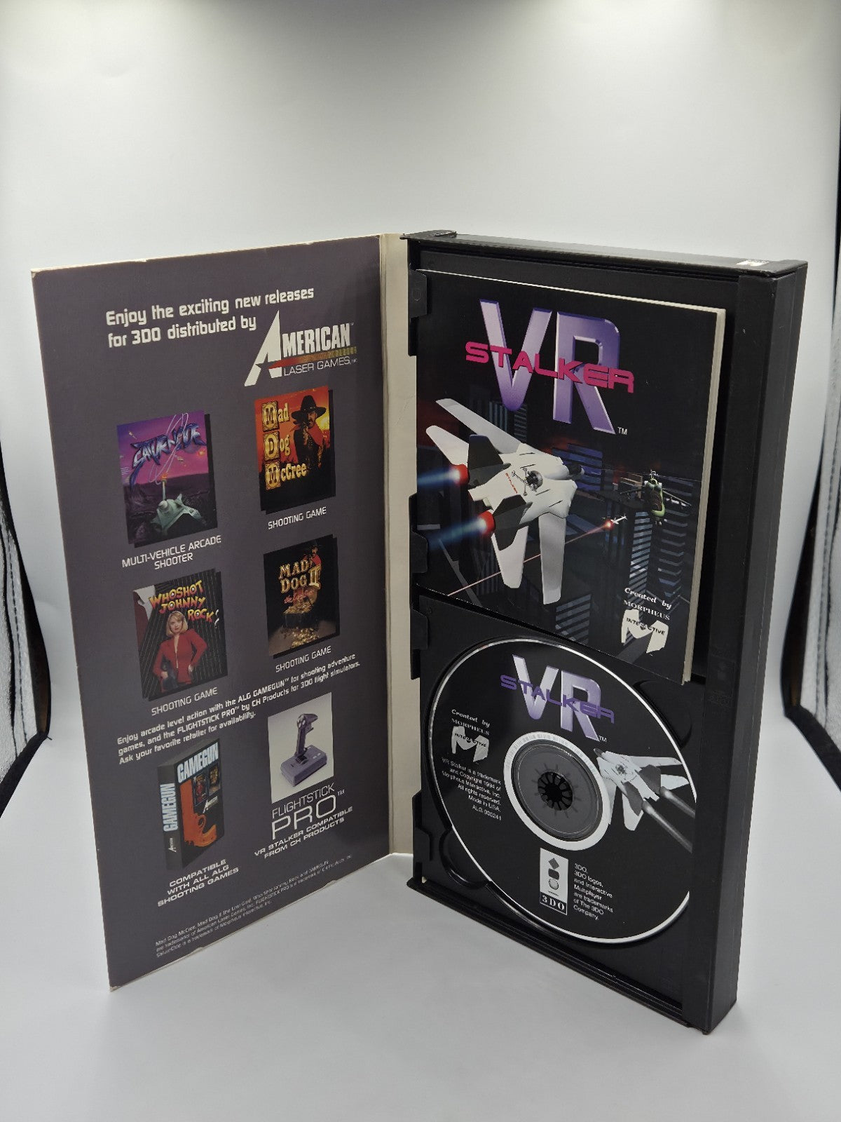 3DO Spiel VR Stalker mit OVP und Anleitung Long Box USA