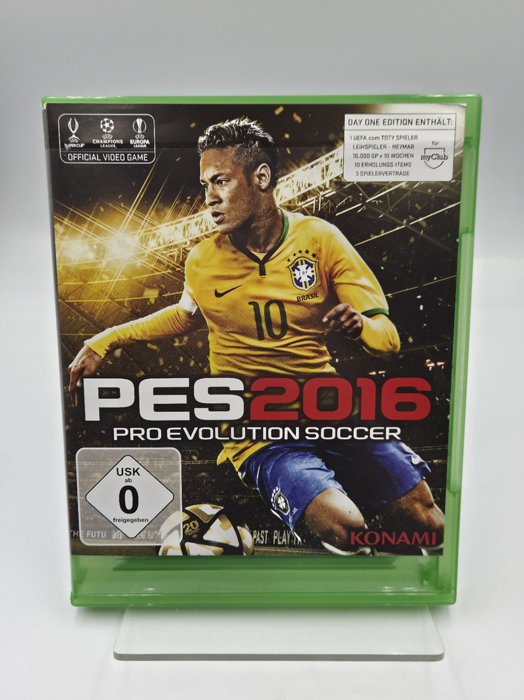 XBOXOne Spiel PES 2016 Day 1 Edition mit OVP und Anleitung Deutsch