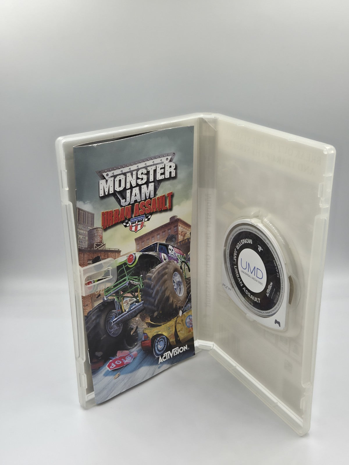 Sony PSP Spiel Monster Jam Urban Assault mit OVP und Anleitung Englisch