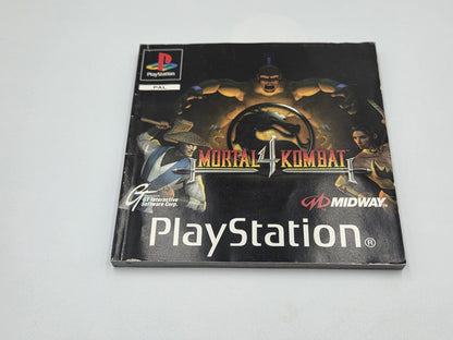 PS1 Playstation 1 Mortal Kombat 4 mit OVP und Anleitung Multilingual 