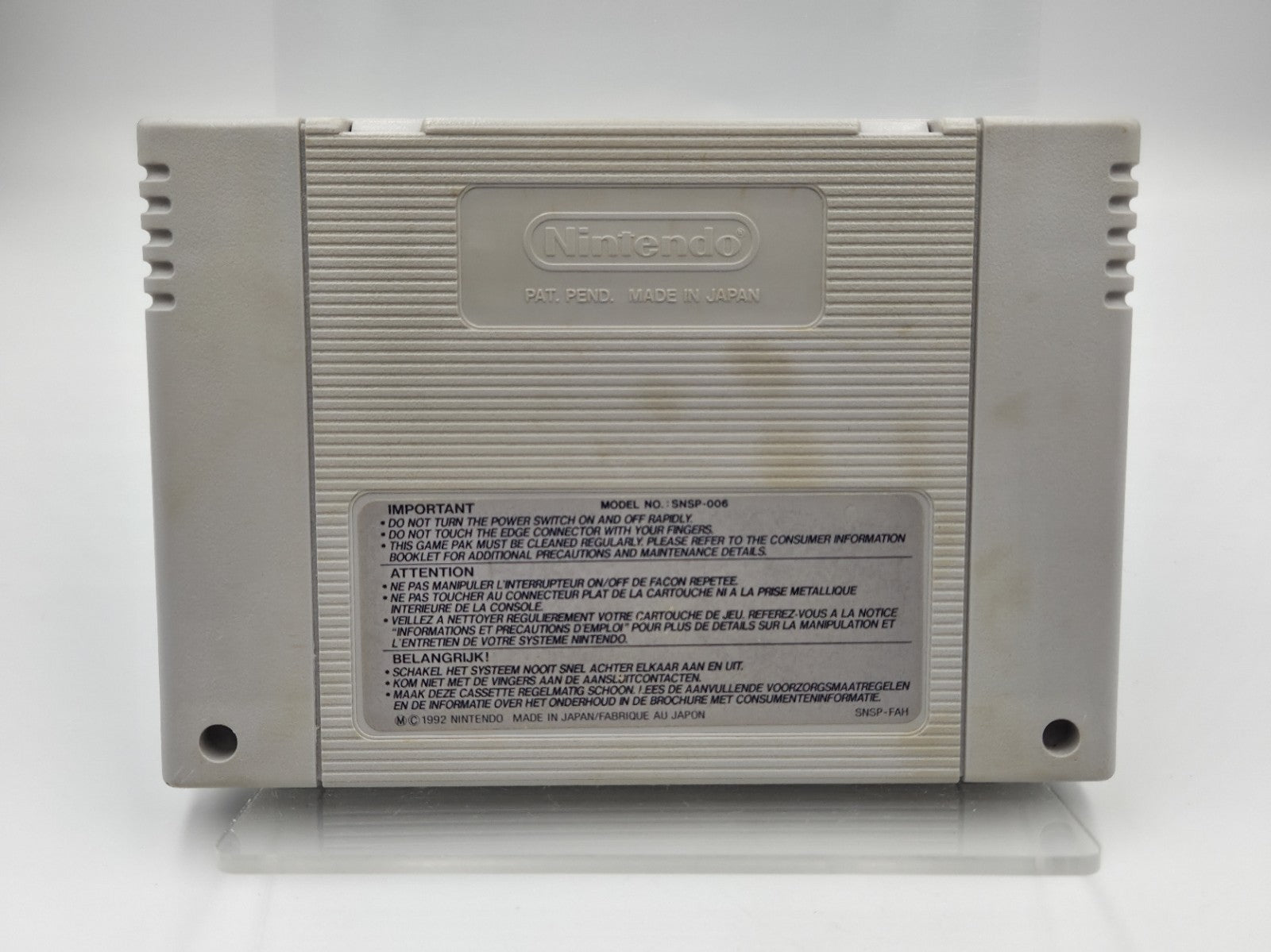 SNES Super Nintendo Batman Returns Modul NOE