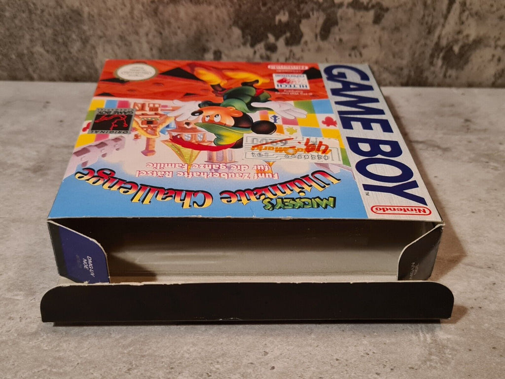 Game Boy Classic Spiel Mickey's Ultimate Challenge mit OVP und Anleitung NOE - T-Retro-Games 