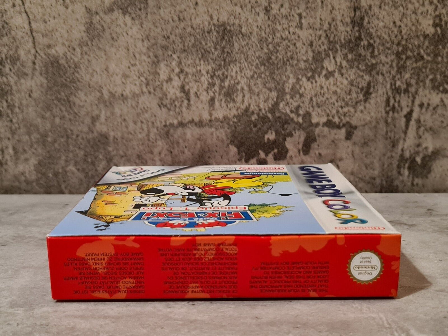 Nintendo Game Boy Color Spiel Fix & Foxi Episode 1 : Lupo mit OVP +Anleitung EUR - T-Retro-Games 