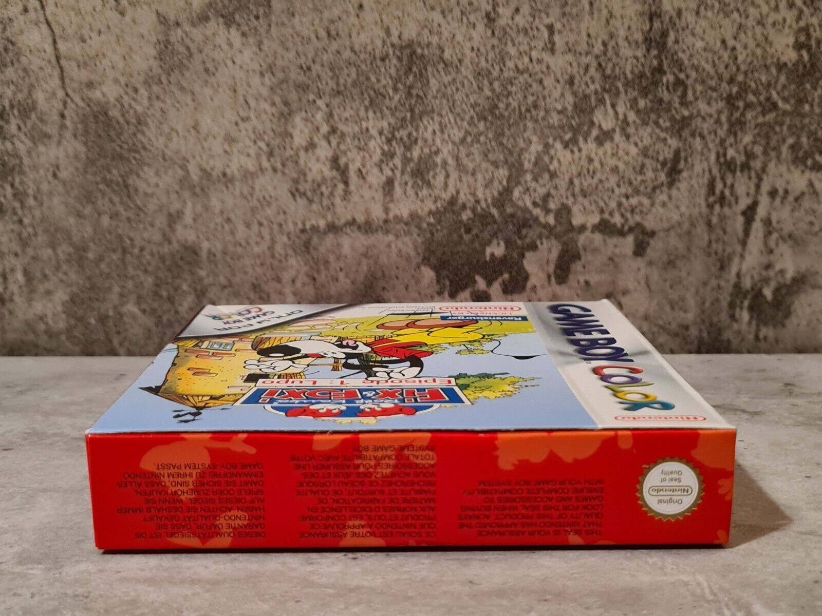 Nintendo Game Boy Color Spiel Fix & Foxi Episode 1 : Lupo mit OVP +Anleitung EUR - T-Retro-Games 