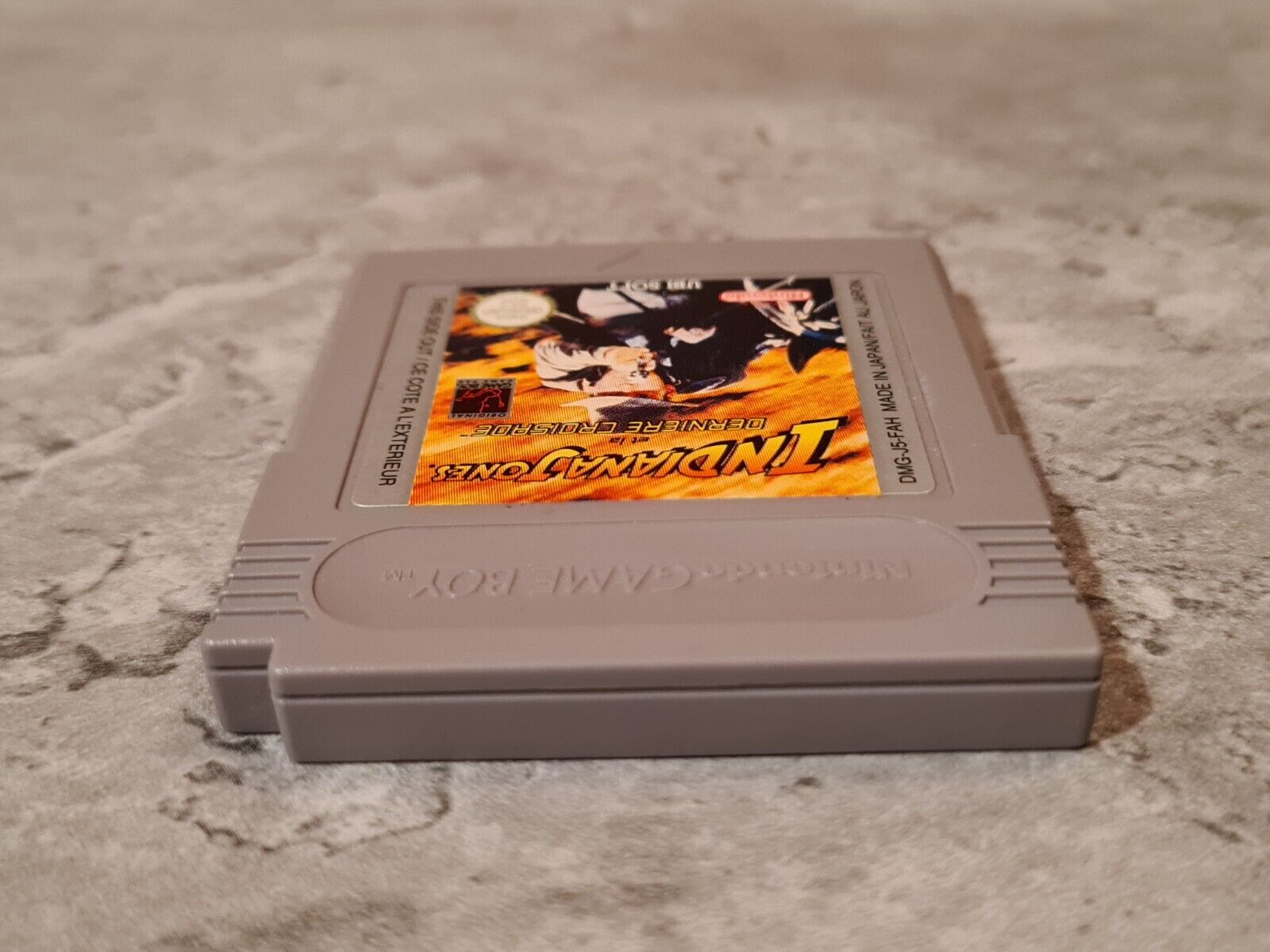 Nintendo Game Boy Classic Spiel Indiana Jones et la Derniere Croisade Modul FAH - T-Retro-Games 