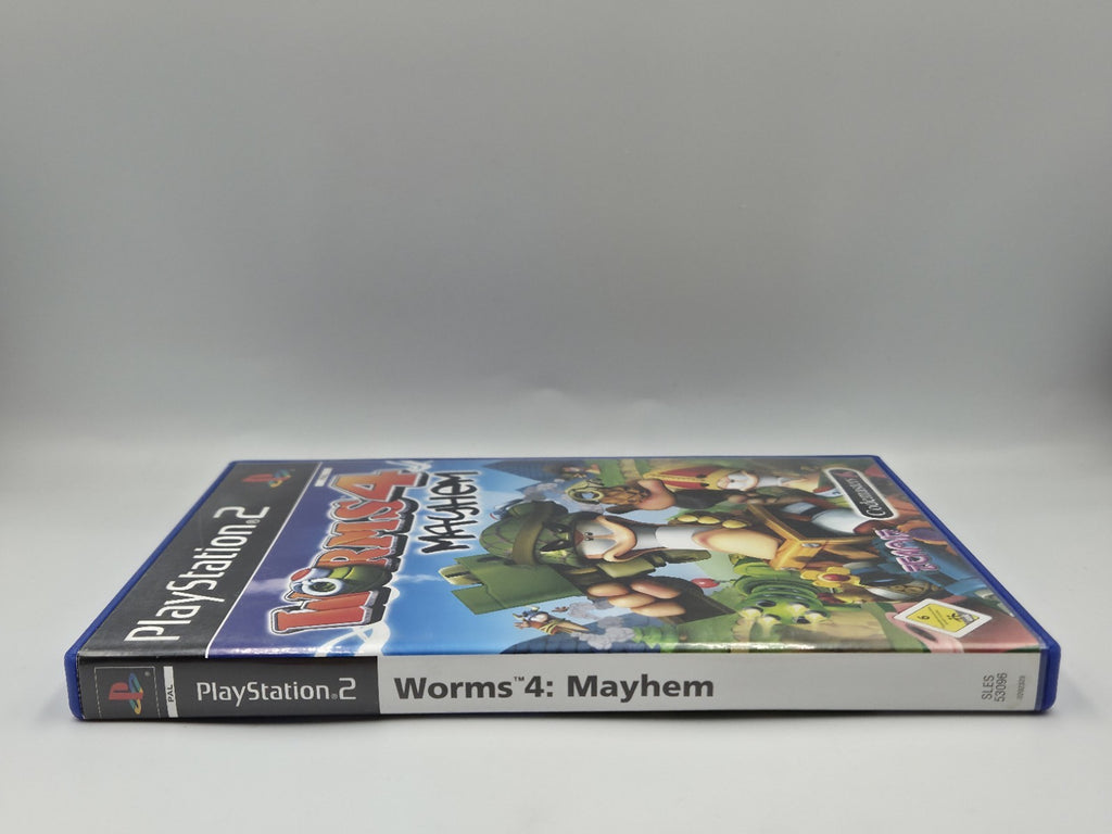 PS2 Playstation 2 Spiel Worms 4 Mayhem mit OVP und Anleitung Deutsch