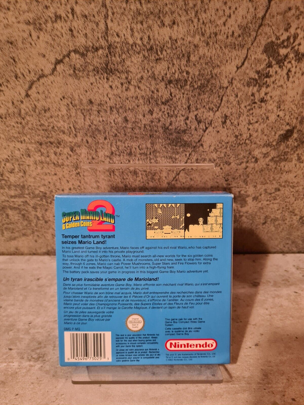 Nintendo Gameboy Super Mario Land 2 : 6 Golden Coins mit OVP und Anleitung FAH - T-Retro-Games 