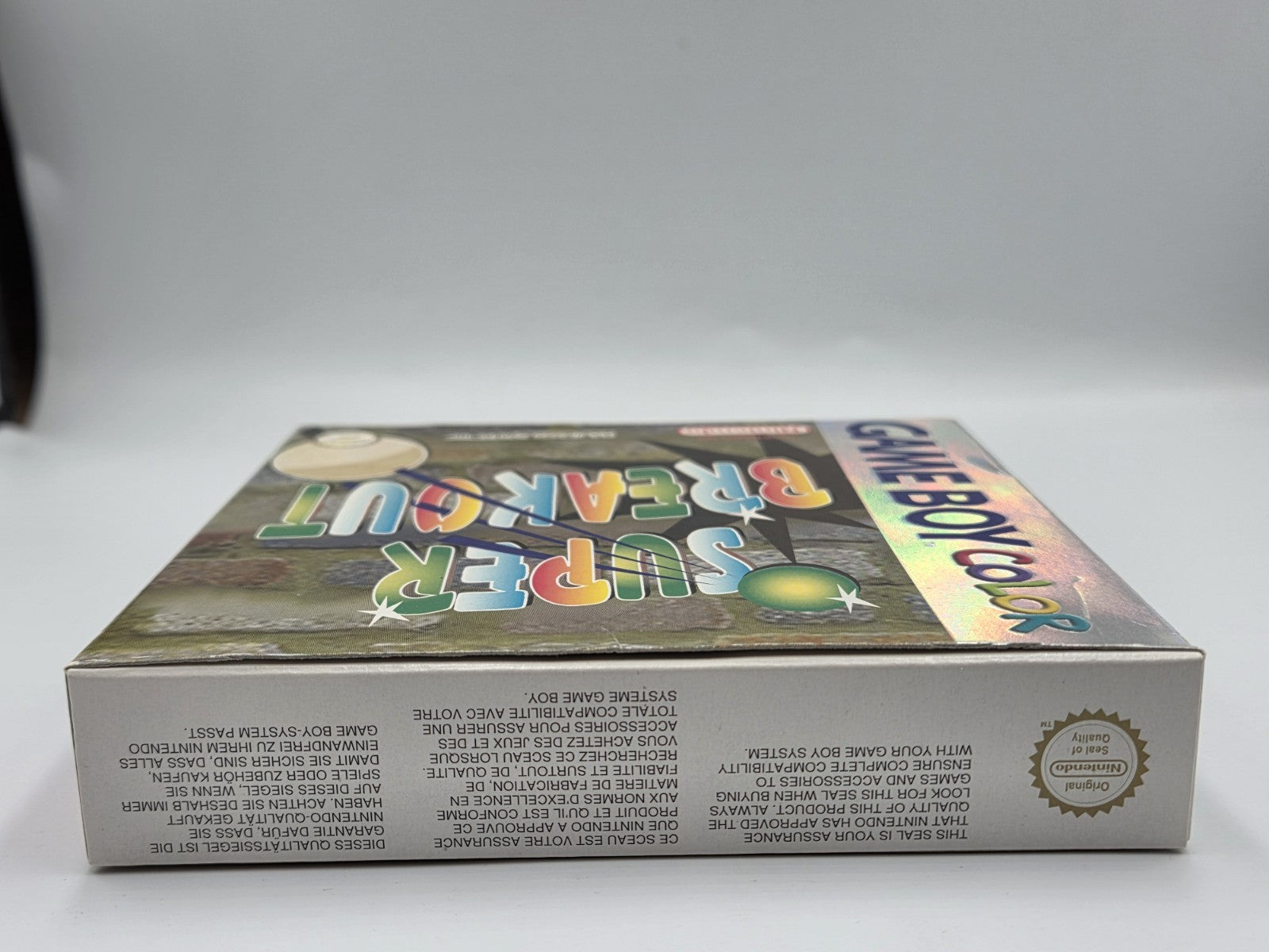 Nintendo Game Boy Color Super Breakout mit OVP und Anleitung EUR