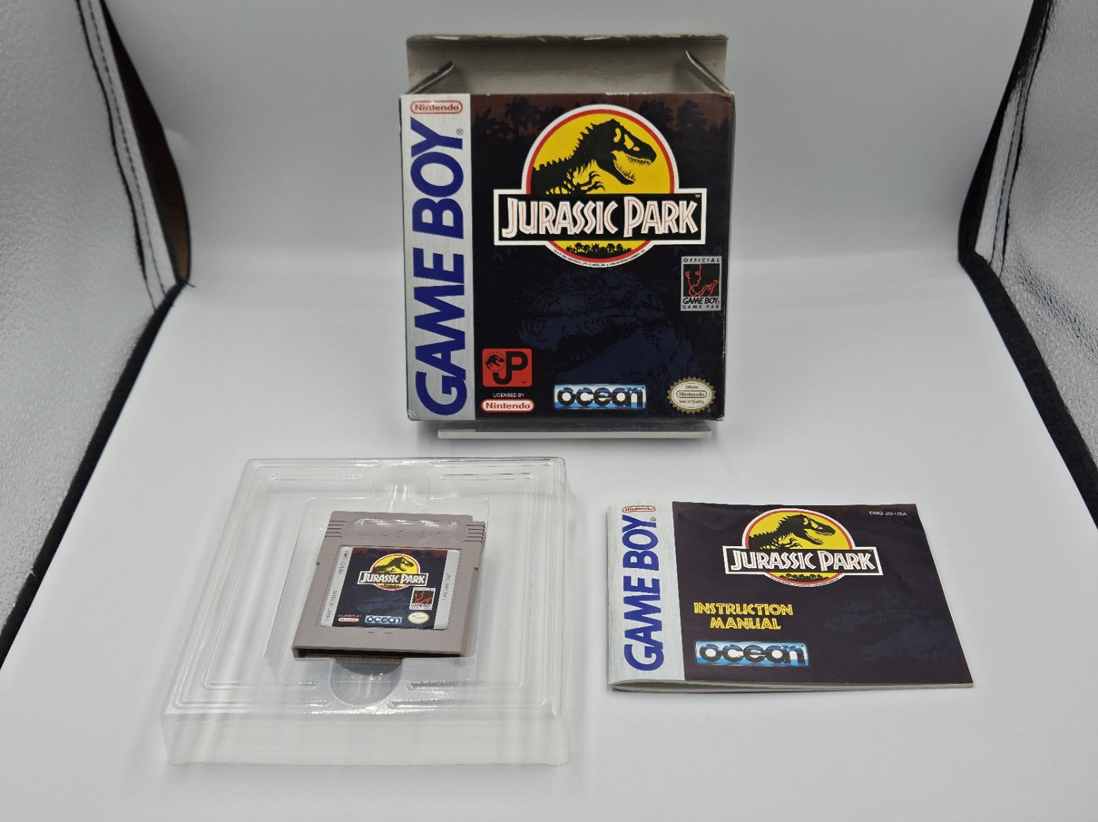 Nintendo Game Boy Classic Jurassic Park mit OVP und Anleitung USA