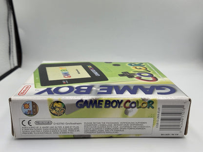 Nintendo Game Boy Color OVP Console Konsole EUR Neon Grün Lime Green 