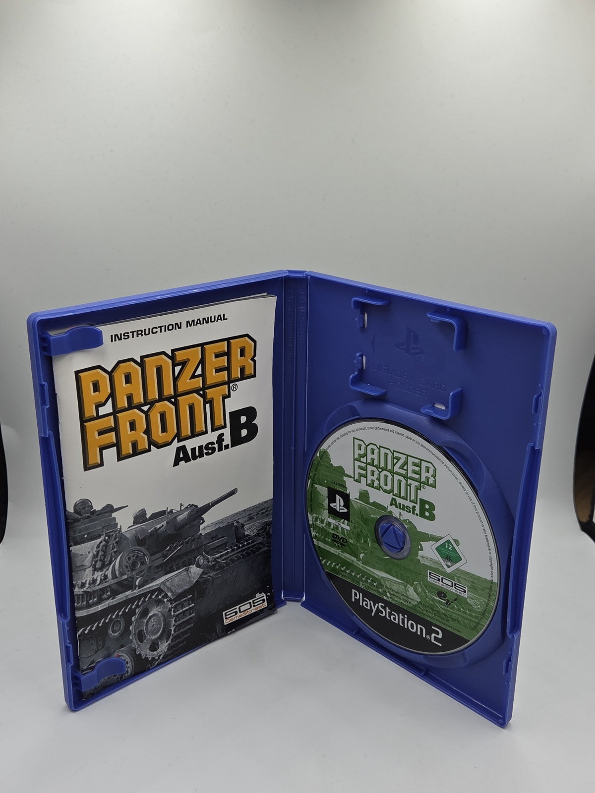 PS2 Playstation 2 Spiel Panzer Front Ausf. B mit OVP und Anleitung Englisch