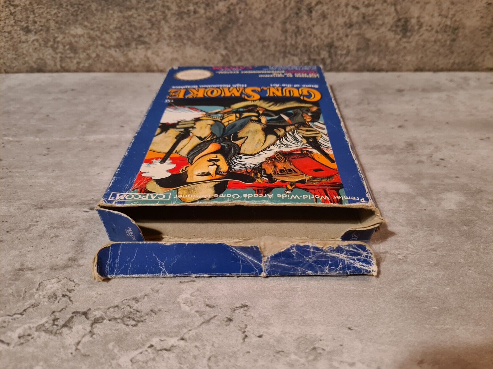 NES Gun Smoke mit OVP und Anleitung FRG - T-Retro-Games 