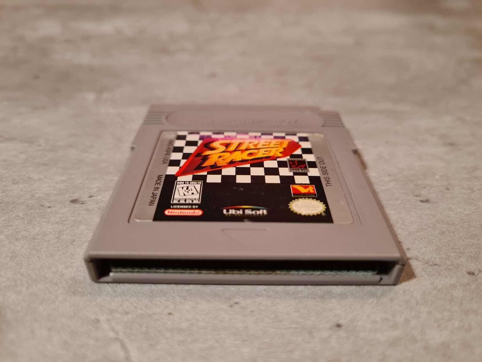 Nintendo Gameboy Classic Spiel Street Racer Modul USA - T-Retro-Games 