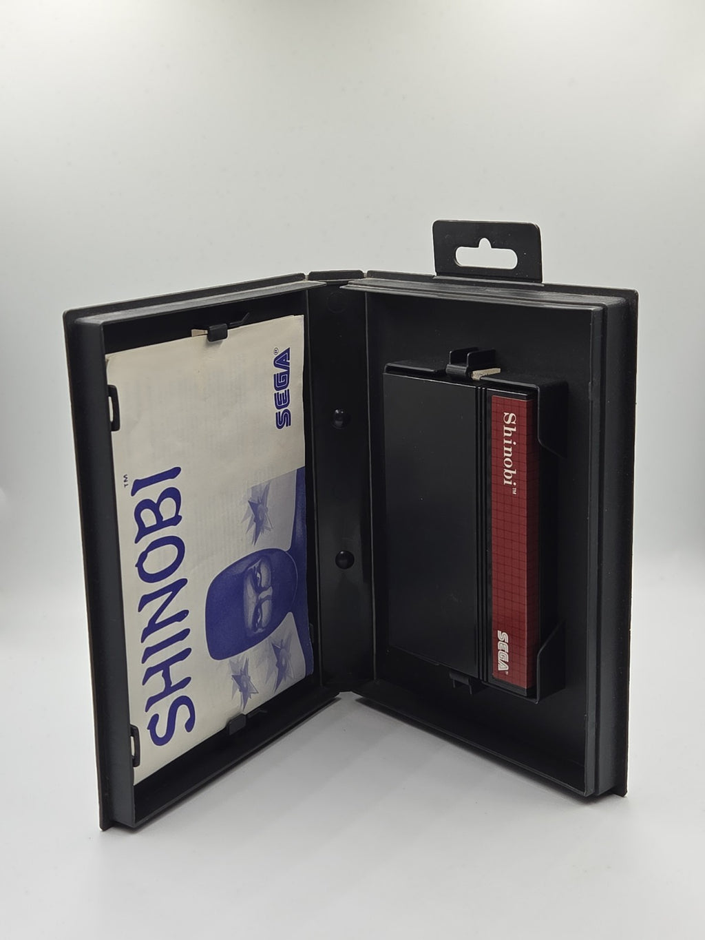 Sega Master System Spiel Shinobi mit OVP und Anleitung Multi Language 