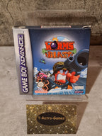 Nintendo Game Boy Advance Worms Blast mit OVP und Anleitung EUR - T-Retro-Games 