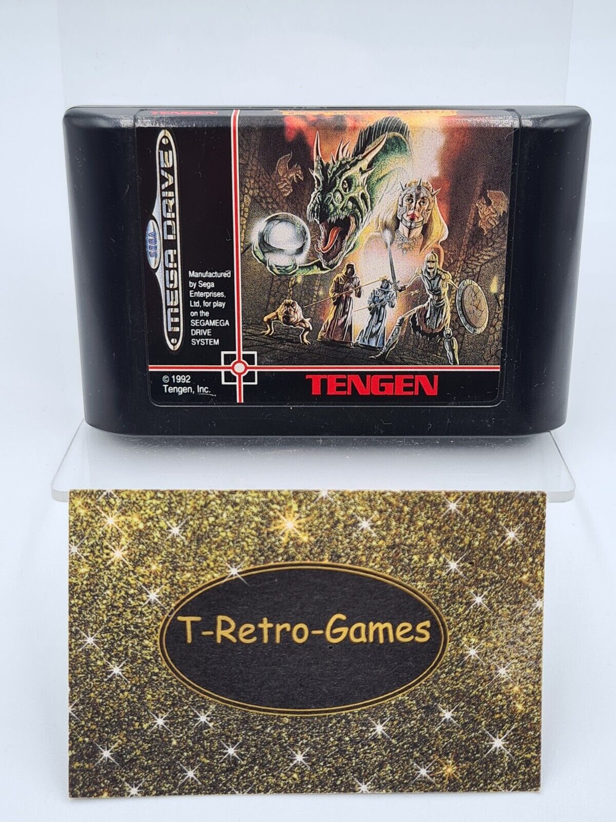 Sega Mega Drive Dragon's Fury Modul - T-Retro-Games 
