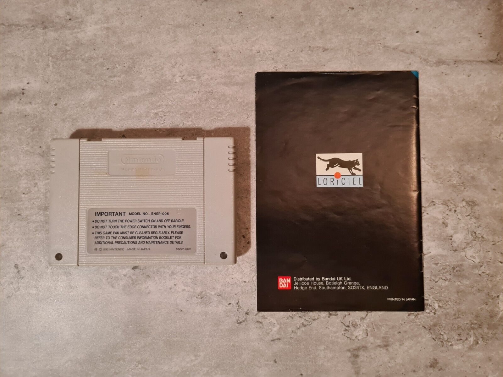 SNES Super Nintendo International Tennis Tour mit OVP und Anleitung UKV - T-Retro-Games 
