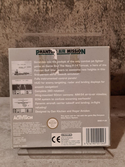 Nintendo Game Boy Classic Spiel Phantom Air Mission mit OVP und Anleitung UKV - T-Retro-Games 