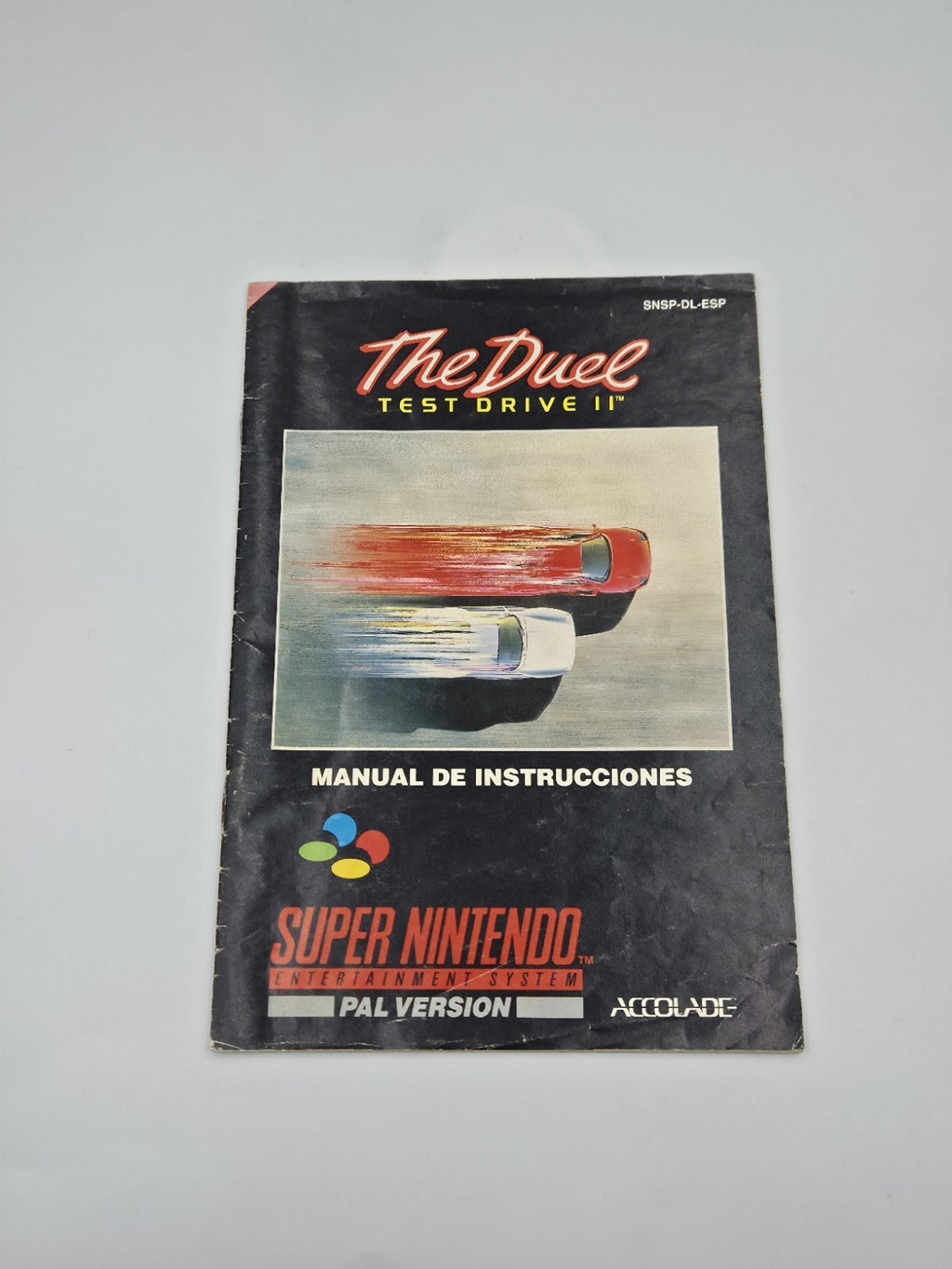 SNES Super Nintendo The Duel Test Drive II mit OVP und Anleitung ESP