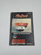 SNES Super Nintendo The Duel Test Drive II mit OVP und Anleitung ESP